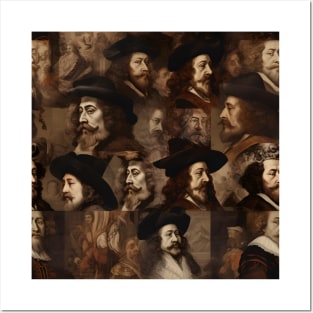 Rembrandt Paintings Mashup Posters and Art